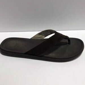 UGG Men's Brookside Flip Flop Sandals Brown Size 10 M
